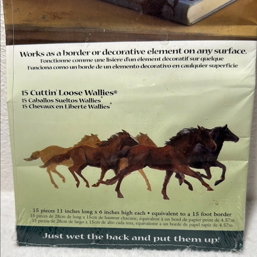 Wallies Border Cutouts with Horse Design